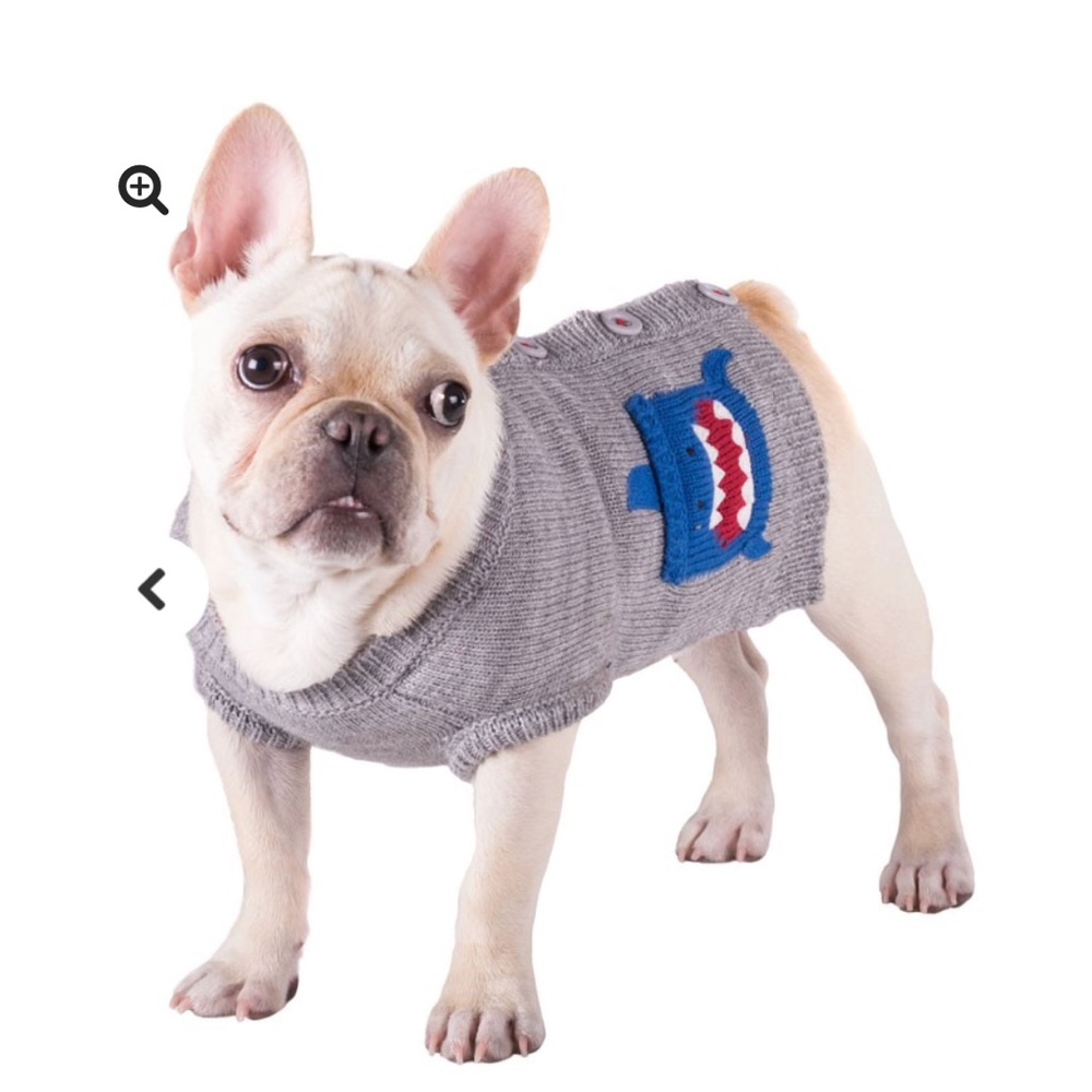 NEW Bape dog shark cardigan (30-50Ibs)
